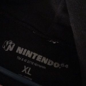 Nintendo Shirts - Official Nintendo 64 Big Logo Hoodie Size XL Nintendo Shirts - Official Nintendo 64 Big Logo Hoodie Size XL